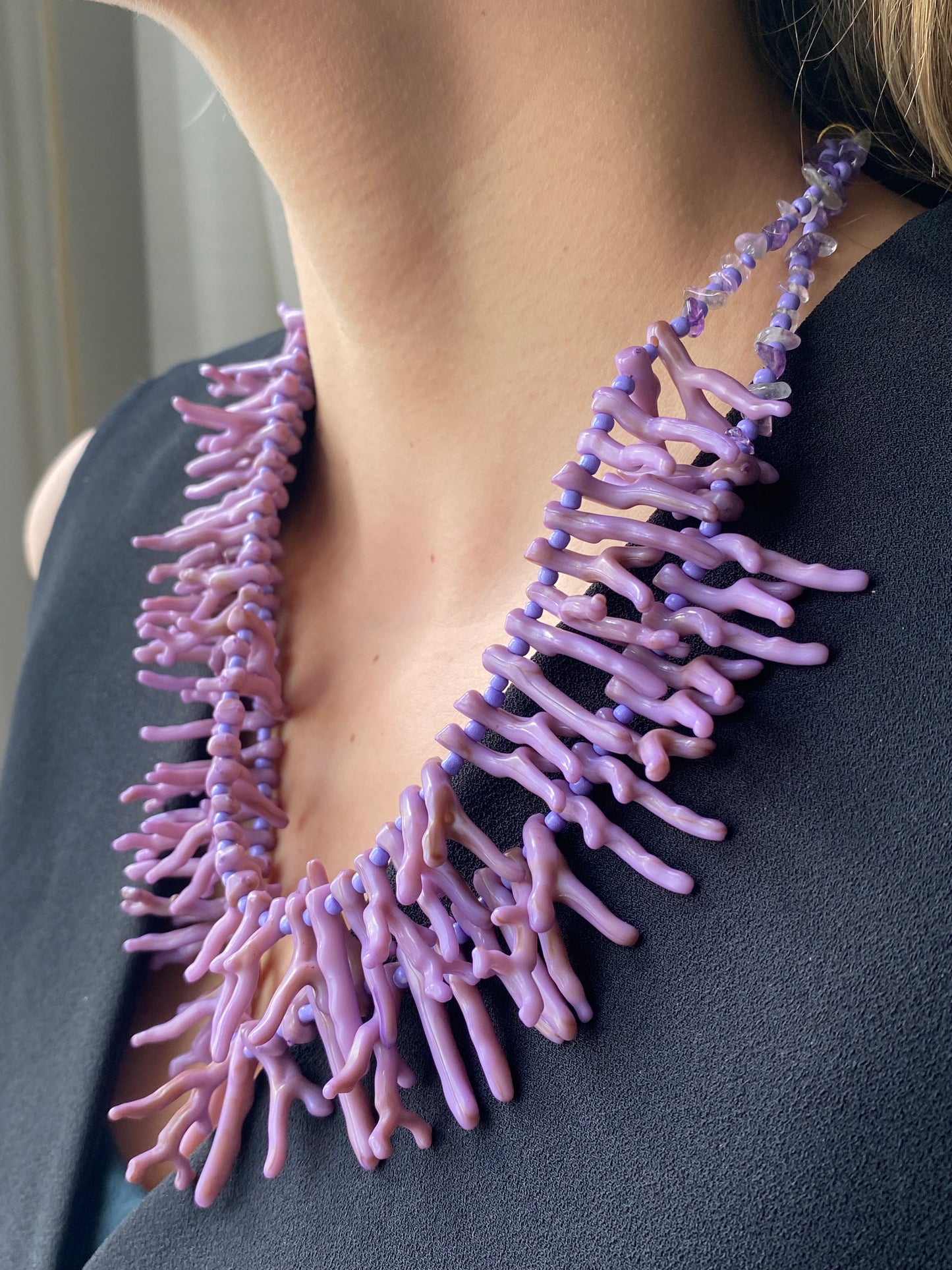 Collar malva