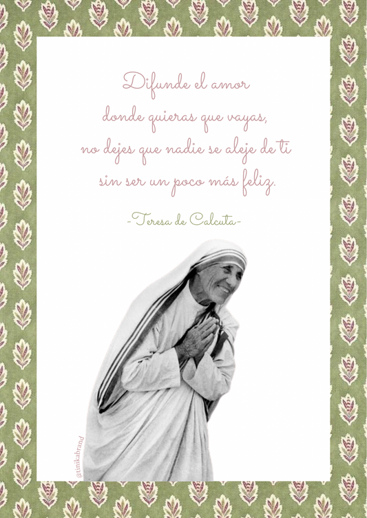 Santa Teresa de Calcuta: