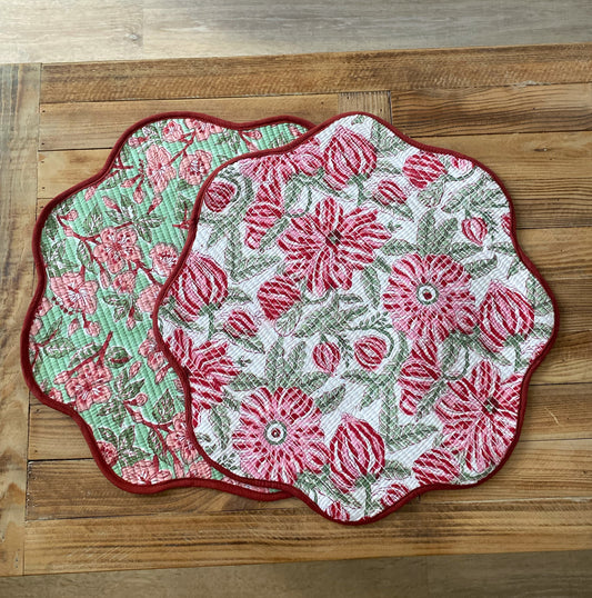 Pack de 2 manteles Lili circular