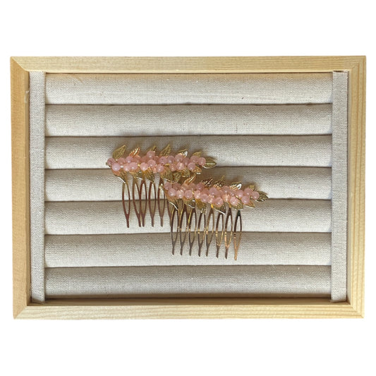 Peineta Rosa bebé (Pack de 2)