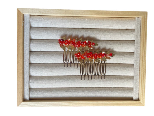 Peinetas coral (Pack de 2)