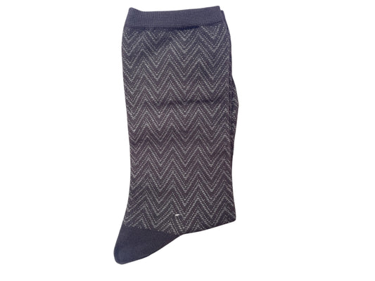 Par de calcetines plateados